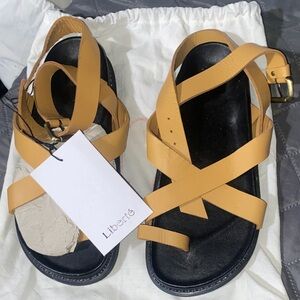Liberte Women's Mustard Sandals